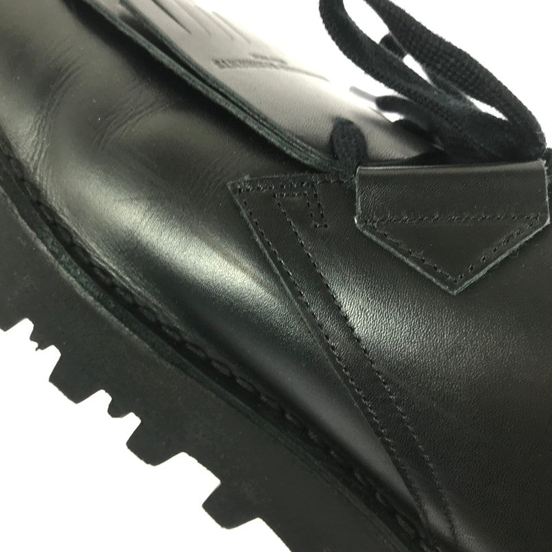 【中古品】【メンズ】 Clarks クラークス × ENGINEERED GARMENTS エンジニアド ガーメンツ DESERT KHAN EG BLACK SMOOTH デザート カーン イージー 靴 164-251205-rt-10-tag サイズ：26.5cm US9 カラー：ブラック 万代Net店