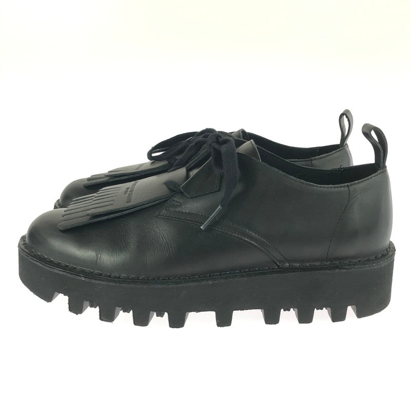 【中古品】【メンズ】 Clarks クラークス × ENGINEERED GARMENTS エンジニアド ガーメンツ DESERT KHAN EG BLACK SMOOTH デザート カーン イージー 靴 164-251205-rt-10-tag サイズ：26.5cm US9 カラー：ブラック 万代Net店