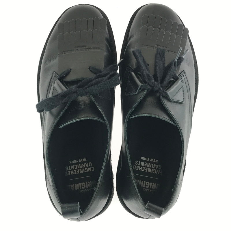 【中古品】【メンズ】 Clarks クラークス × ENGINEERED GARMENTS エンジニアド ガーメンツ DESERT KHAN EG BLACK SMOOTH デザート カーン イージー 靴 164-251205-rt-10-tag サイズ：26.5cm US9 カラー：ブラック 万代Net店