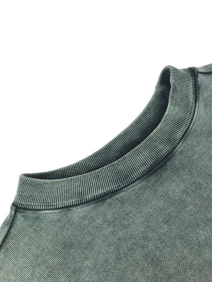 【中古品】【メンズ】 INTODUSK イントゥダスクSWAMP CREW WASHED BLACK スワンプクルー ウォッシュブラック トレーナー トップス 141-251128-rt-11-tag サイズ：M カラー：グレー 万代Net店