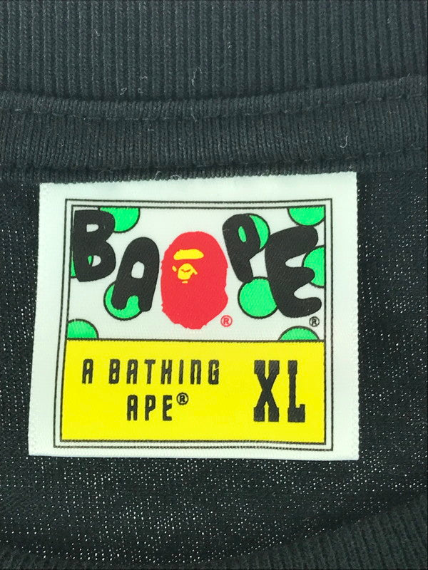 【中古品】【メンズ】 A BATHING APE アベイシングエイプ TREE EDGE CAMO HUNTING TEE 001TEL801033M ツリーエッジ カモ ハンティング Tシャツ トップス 142-251129-rt-03-tag サイズ：XL カラー：ブラック 万代Net店