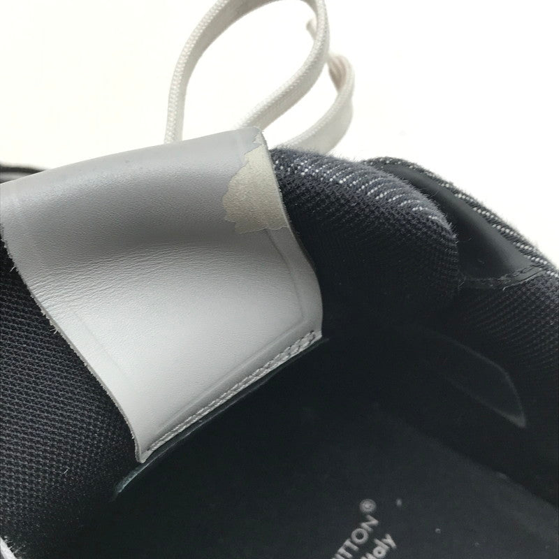 【現状渡し品】【メンズ】 LOUIS VUITTON ルイ・ヴィトン LV TRAINER SNEAKER LX0275 トレイナー スニーカー 179-251205-na-09-tag サイズ：9 カラー：NOIR 万代Net店
