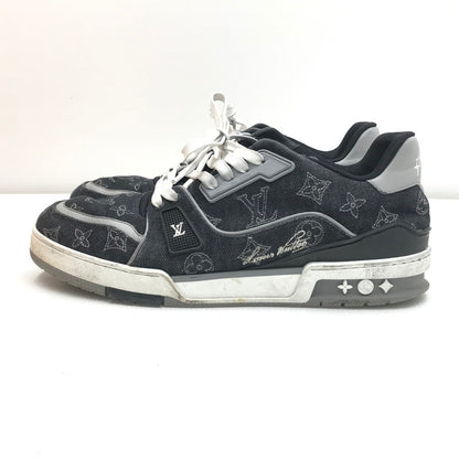 【現状渡し品】【メンズ】 LOUIS VUITTON ルイ・ヴィトン LV TRAINER SNEAKER LX0275 トレイナー スニーカー 179-251205-na-09-tag サイズ：9 カラー：NOIR 万代Net店