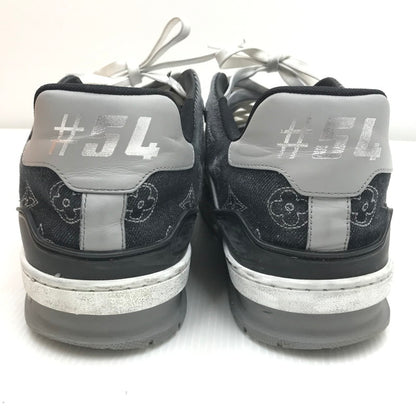 【現状渡し品】【メンズ】 LOUIS VUITTON ルイ・ヴィトン LV TRAINER SNEAKER LX0275 トレイナー スニーカー 179-251205-na-09-tag サイズ：9 カラー：NOIR 万代Net店