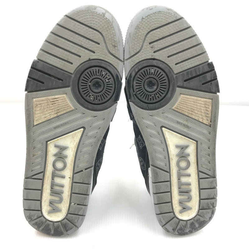 【現状渡し品】【メンズ】 LOUIS VUITTON ルイ・ヴィトン LV TRAINER SNEAKER LX0275 トレイナー スニーカー 179-251205-na-09-tag サイズ：9 カラー：NOIR 万代Net店