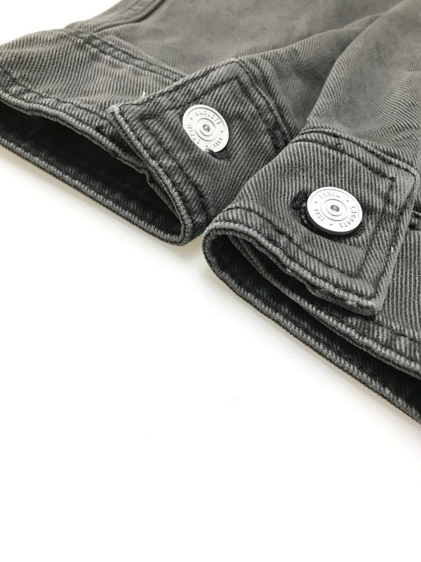 【中古美品】【メンズ】 LACOSTE ラコステ ORGANIC COTTON GARMENT DYE DENIM SHIRT CH7227 オーガニック コットン ガーメント ダイ デニム シャツ 147-251213-rt-18-tag サイズ：M カラー：グレー 万代Net店