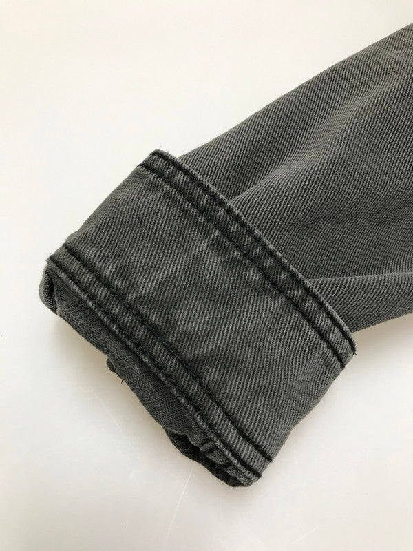 【中古美品】【メンズ】 LACOSTE ラコステ ORGANIC COTTON GARMENT DYE DENIM SHIRT CH7227 オーガニック コットン ガーメント ダイ デニム シャツ 147-251213-rt-18-tag サイズ：M カラー：グレー 万代Net店