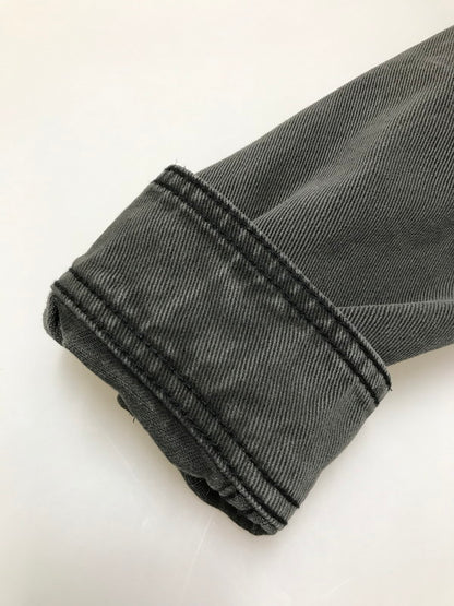 【中古美品】【メンズ】 LACOSTE ラコステ ORGANIC COTTON GARMENT DYE DENIM SHIRT CH7227 オーガニック コットン ガーメント ダイ デニム シャツ 147-251213-rt-18-tag サイズ：M カラー：グレー 万代Net店