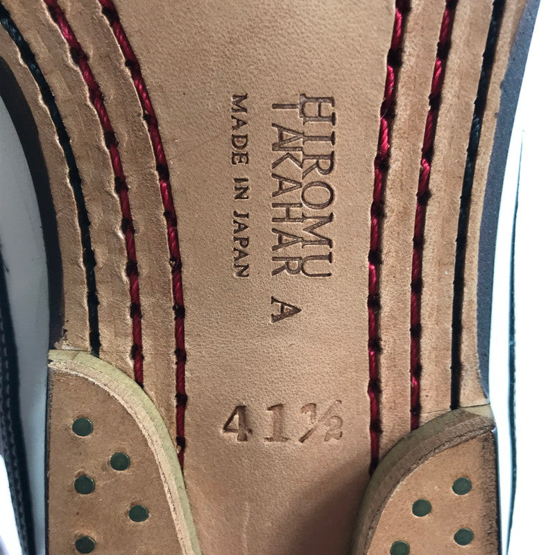 【中古品】【メンズ】 HIROMU TAKAHARA ヒロム タカハラ × THEE HYSTERIC XXX ZIP UP LEATHER SNEAKER 5QS-0053 ジップアップ レザー スニーカー 162-251205-rt-08-tag サイズ：41.5 カラー：レッド 万代Net店