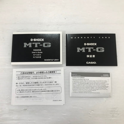 【中古品】【メンズ】 G-SHOCK ジーショック MTG-B2000 SERIES MTG-B2000BD-1A4JF MTG タフソーラー 腕時計 196-251206-na-06-tag カラー：ブラック 万代Net店