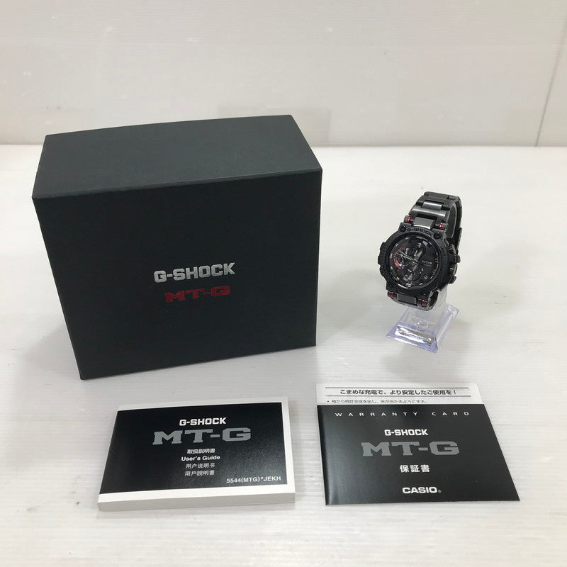 【中古品】【メンズ】 G-SHOCK ジーショック MTG-B1000 SERIES MTG-B1000XBD-1AJF タフソーラー 腕時計 196-251206-na-07-tag カラー：ブラック 万代Net店
