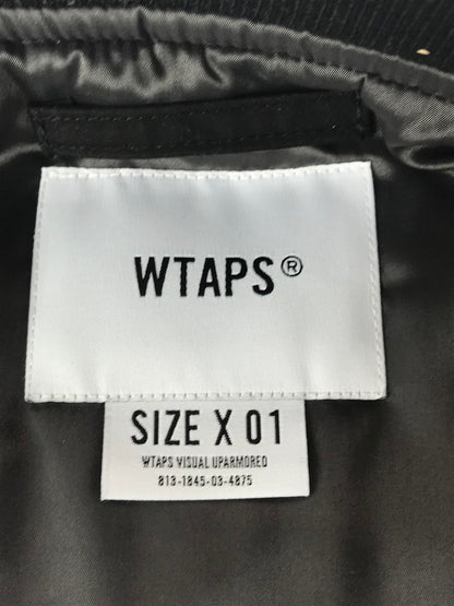 【中古品】【メンズ】 WTAPS ダブルタップス 19AW W1 JACKET.NYPO.TWILL 192WVDT-JKM06 19年秋冬 ダブリューワン ジャケット 142-251129-rt-16-tag サイズ：1 カラー：ブラック 万代Net店