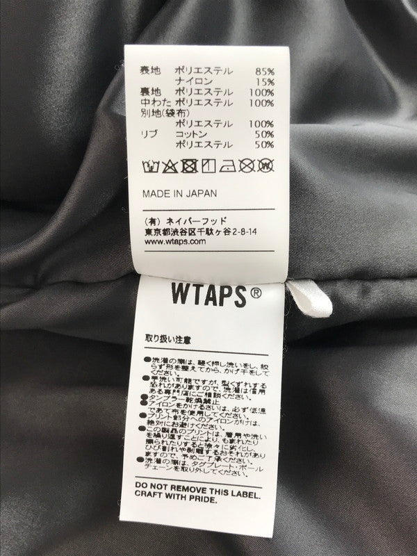 【中古品】【メンズ】 WTAPS ダブルタップス 19AW W1 JACKET.NYPO.TWILL 192WVDT-JKM06 19年秋冬 ダブリューワン ジャケット 142-251129-rt-16-tag サイズ：1 カラー：ブラック 万代Net店