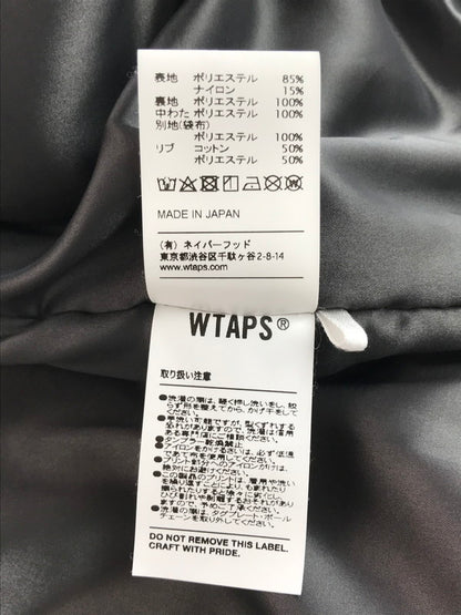 【中古品】【メンズ】 WTAPS ダブルタップス 19AW W1 JACKET.NYPO.TWILL 192WVDT-JKM06 19年秋冬 ダブリューワン ジャケット 142-251129-rt-16-tag サイズ：1 カラー：ブラック 万代Net店