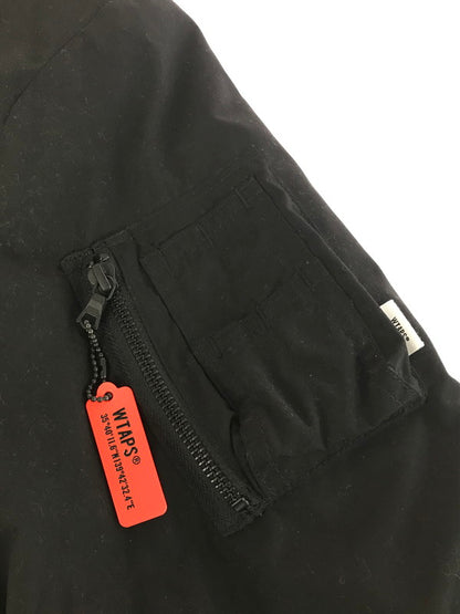 【中古品】【メンズ】 WTAPS ダブルタップス 19AW W1 JACKET.NYPO.TWILL 192WVDT-JKM06 19年秋冬 ダブリューワン ジャケット 142-251129-rt-16-tag サイズ：1 カラー：ブラック 万代Net店