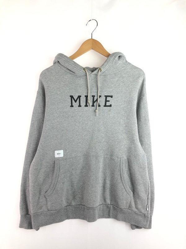 【中古品】【メンズ】 WTAPS ダブルタップス 21SS ACADEMY HOODED 211ATDT-CSM38 アカデミー フーデッド パーカー トップス 142-251128-rt-23-tag サイズ：2 カラー：グレー 万代Net店