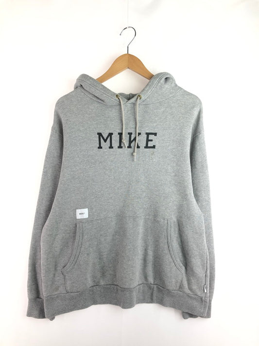 【中古品】【メンズ】 WTAPS ダブルタップス 21SS ACADEMY HOODED 211ATDT-CSM38 アカデミー フーデッド パーカー トップス 142-251128-rt-23-tag サイズ：2 カラー：グレー 万代Net店