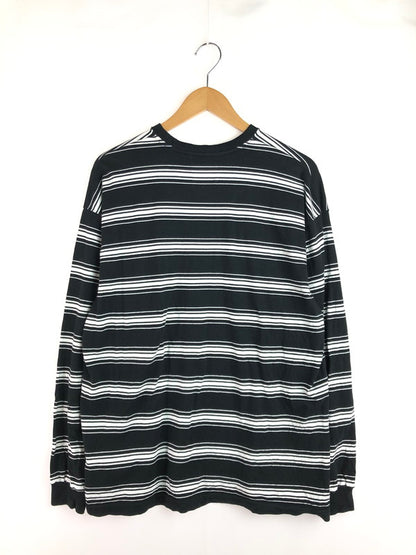 【中古品】【メンズ】 WTAPS ダブルタップス 22AW BDY 01 L/S COTTON. TEXTILE 222ATDT-CSM13 ロングスリーブ コットン テキスタイル Tシャツ トップス 142-251128-rt-22-tag サイズ：2 カラー：ブラック/ホワイト 万代Net店