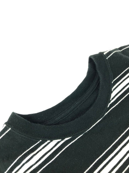 【中古品】【メンズ】 WTAPS ダブルタップス 22AW BDY 01 L/S COTTON. TEXTILE 222ATDT-CSM13 ロングスリーブ コットン テキスタイル Tシャツ トップス 142-251128-rt-22-tag サイズ：2 カラー：ブラック/ホワイト 万代Net店