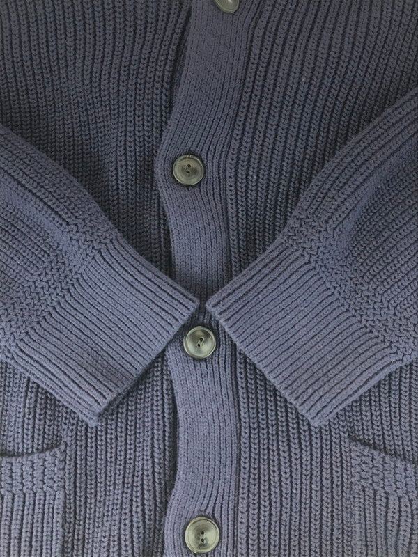 【中古美品】【メンズ】 POLO RALPH LAUREN ポロ・ラルフローレン SHAWL COLLAR KNIT CARDIGAN ショールカラーニットカーディガン 147-251129-rt-09-tag サイズ：XXL カラー：ネイビー 万代Net店