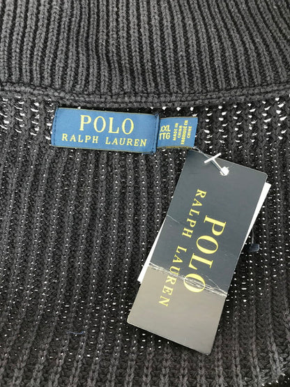 【中古美品】【メンズ】 POLO RALPH LAUREN ポロ・ラルフローレン SHAWL COLLAR KNIT CARDIGAN ショールカラーニットカーディガン 147-251129-rt-09-tag サイズ：XXL カラー：ネイビー 万代Net店