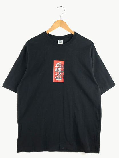 【中古品】【メンズ】 BLACK EYE PATCH ブラック アイ パッチ HANDLE WITH CARE T-SHIRT 取扱注意 Tシャツ 半袖Tシャツ トップス 142-251129-rt-04-tag サイズ：XL カラー：ブラック 万代Net店