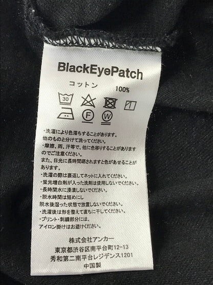【中古品】【メンズ】 BLACK EYE PATCH ブラック アイ パッチ HANDLE WITH CARE T-SHIRT 取扱注意 Tシャツ 半袖Tシャツ トップス 142-251129-rt-04-tag サイズ：XL カラー：ブラック 万代Net店