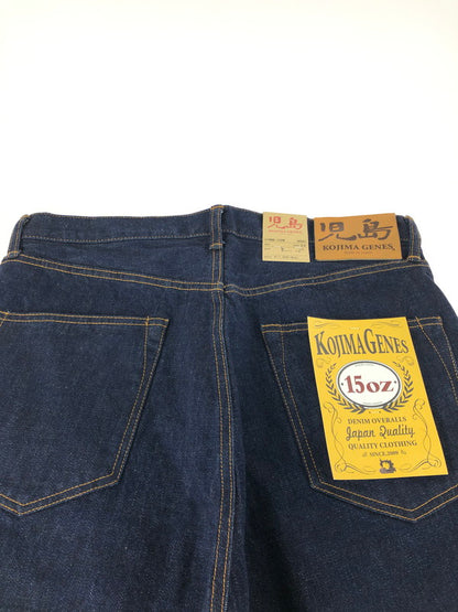 【中古美品】【メンズ】 KOJIMA GENES 児嶋ジーンズ 15OZ SELVEDGE WIDE DENIM RNB-102W セルビッチ ワイド デニム ジーンズ ボトムス 156-251127-rt-18-tag サイズ：34 カラー：インディゴ 万代Net店