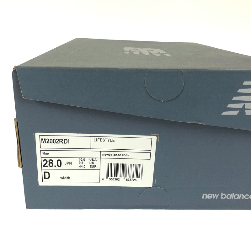 【中古美品】【メンズ】 NEWBALANCE M2002RDI スニーカー 靴 162-251201-na-19-tag サイズ：28cm US 10 カラー：GRAY/BLUE 万代Net店