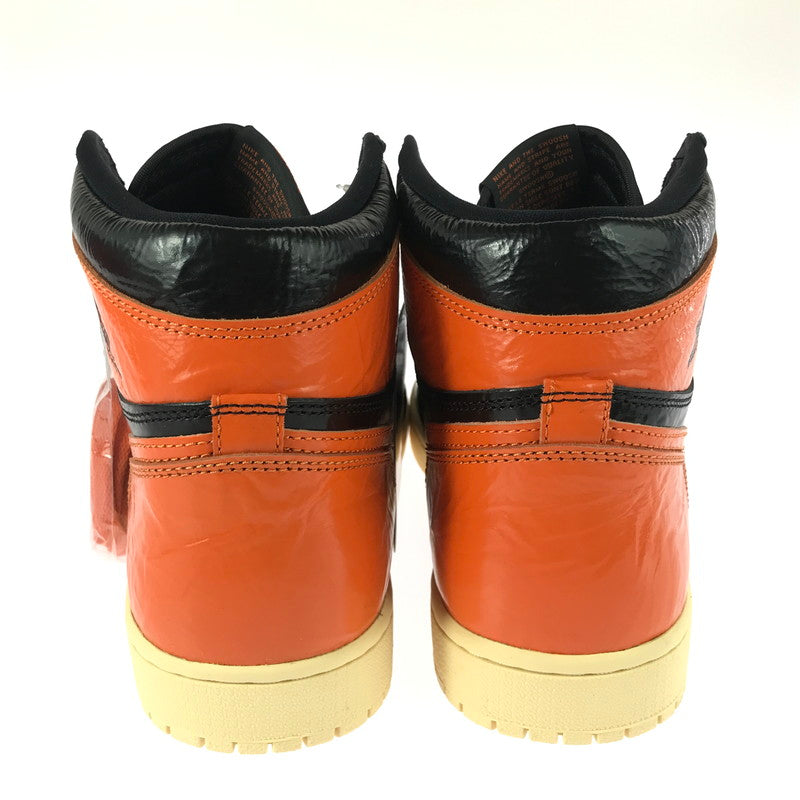 【中古美品】【メンズ】 NIKE ナイキ AIR JORDAN 1 HIGH 555088-028 エアジョーダン 1 ハイ スニーカー 靴 160-251201-na-04-tag サイズ：28.5cm US 10.5 カラー：BLACK/STARFISH-PALE 万代Net店