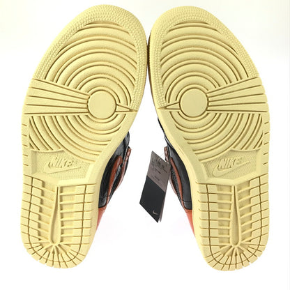 【中古美品】【メンズ】 NIKE ナイキ AIR JORDAN 1 HIGH 555088-028 エアジョーダン 1 ハイ スニーカー 靴 160-251201-na-04-tag サイズ：28.5cm US 10.5 カラー：BLACK/STARFISH-PALE 万代Net店