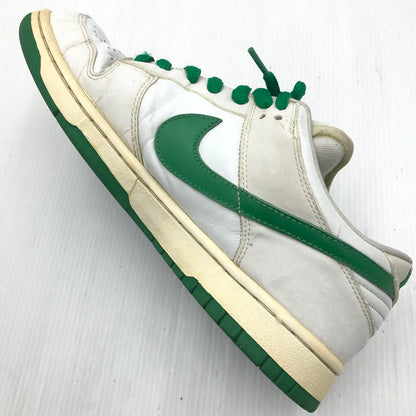 【現状渡し品】【メンズ】 NIKE SB ナイキエスビー DUNK LOW PRO WHITE CLASSIC GREEN ダンク ロー プロ スニーカー 304292-133 靴 160-251205-rt-04-tag サイズ：28cm US10 カラー：WHITE/CLASSIC GREEN 万代Net店