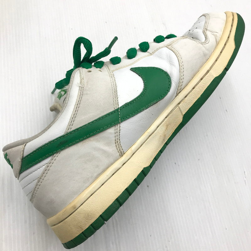 【現状渡し品】【メンズ】 NIKE SB ナイキエスビー DUNK LOW PRO WHITE CLASSIC GREEN ダンク ロー プロ スニーカー 304292-133 靴 160-251205-rt-04-tag サイズ：28cm US10 カラー：WHITE/CLASSIC GREEN 万代Net店