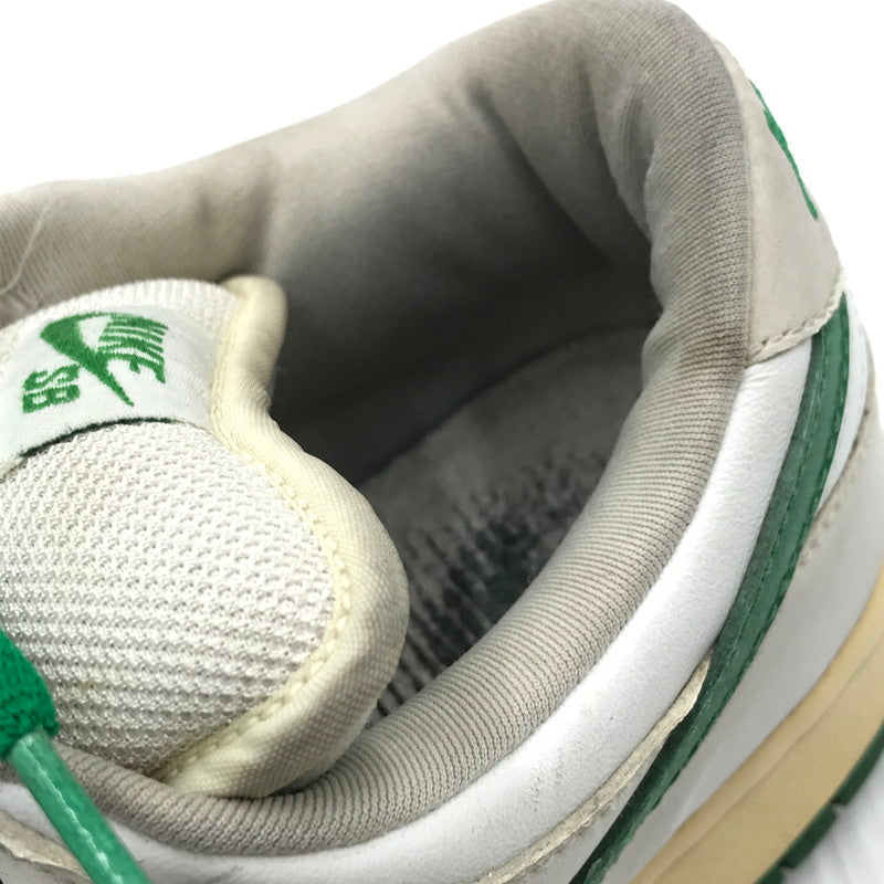 【現状渡し品】【メンズ】 NIKE SB ナイキエスビー DUNK LOW PRO WHITE CLASSIC GREEN ダンク ロー プロ スニーカー 304292-133 靴 160-251205-rt-04-tag サイズ：28cm US10 カラー：WHITE/CLASSIC GREEN 万代Net店