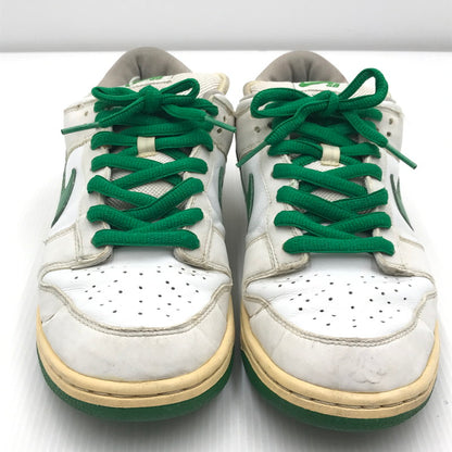 【現状渡し品】【メンズ】 NIKE SB ナイキエスビー DUNK LOW PRO WHITE CLASSIC GREEN ダンク ロー プロ スニーカー 304292-133 靴 160-251205-rt-04-tag サイズ：28cm US10 カラー：WHITE/CLASSIC GREEN 万代Net店