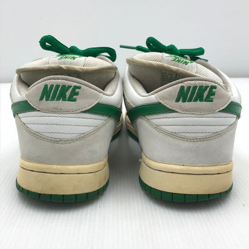 【現状渡し品】【メンズ】 NIKE SB ナイキエスビー DUNK LOW PRO WHITE CLASSIC GREEN ダンク ロー プロ スニーカー 304292-133 靴 160-251205-rt-04-tag サイズ：28cm US10 カラー：WHITE/CLASSIC GREEN 万代Net店
