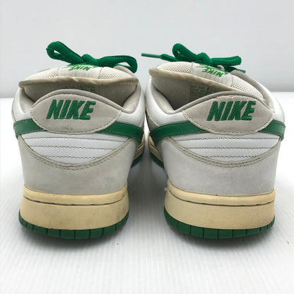 【現状渡し品】【メンズ】 NIKE SB ナイキエスビー DUNK LOW PRO WHITE CLASSIC GREEN ダンク ロー プロ スニーカー 304292-133 靴 160-251205-rt-04-tag サイズ：28cm US10 カラー：WHITE/CLASSIC GREEN 万代Net店
