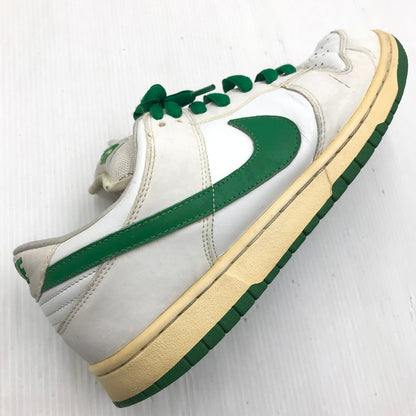 【現状渡し品】【メンズ】 NIKE SB ナイキエスビー DUNK LOW PRO WHITE CLASSIC GREEN ダンク ロー プロ スニーカー 304292-133 靴 160-251205-rt-04-tag サイズ：28cm US10 カラー：WHITE/CLASSIC GREEN 万代Net店