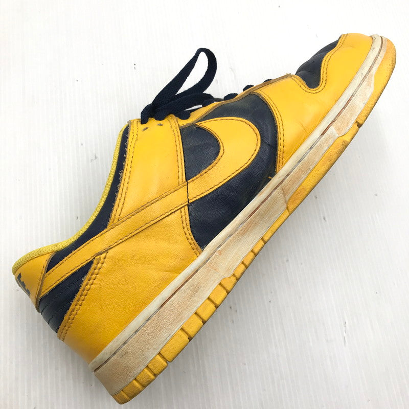【中古品】【メンズ】 NIKE ナイキ DUNK LOW VINTAGE VARSITY MAIZE MIDNIGHT NAVY 446242-700 ダンク ロー ヴィンテージ スニーカー 靴 160-251205-rt-03-tag サイズ：28.5cm US10.5 カラー：VARSITY MAIZE/MIDNIGHT NAVY 万代Net店