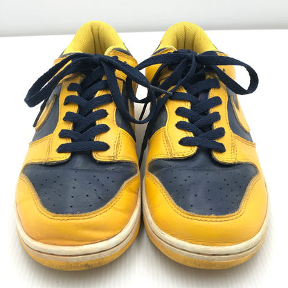 【中古品】【メンズ】 NIKE ナイキ DUNK LOW VINTAGE VARSITY MAIZE MIDNIGHT NAVY 446242-700 ダンク ロー ヴィンテージ スニーカー 靴 160-251205-rt-03-tag サイズ：28.5cm US10.5 カラー：VARSITY MAIZE/MIDNIGHT NAVY 万代Net店