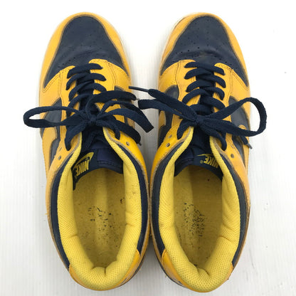 【中古品】【メンズ】 NIKE ナイキ DUNK LOW VINTAGE VARSITY MAIZE MIDNIGHT NAVY 446242-700 ダンク ロー ヴィンテージ スニーカー 靴 160-251205-rt-03-tag サイズ：28.5cm US10.5 カラー：VARSITY MAIZE/MIDNIGHT NAVY 万代Net店