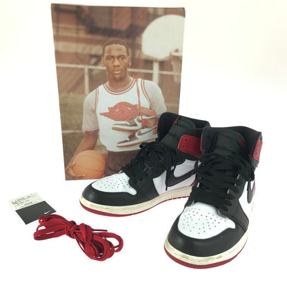 【中古品】【メンズ】 NIKE ナイキ AIR JORDAN 1 RETRO HIGH OG DZ5485-106 エアジョーダン 1 レトロ ハイ スニーカー 靴 160-251201-na-03-tag サイズ：27cm US 9 カラー：WHITE/BLACK-VARSITY RED-SAIL 万代Net店