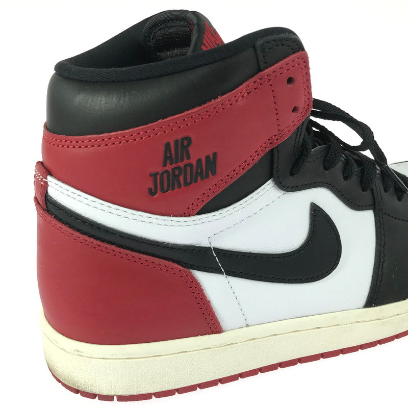 【中古品】【メンズ】 NIKE ナイキ AIR JORDAN 1 RETRO HIGH OG DZ5485-106 エアジョーダン 1 レトロ ハイ スニーカー 靴 160-251201-na-03-tag サイズ：27cm US 9 カラー：WHITE/BLACK-VARSITY RED-SAIL 万代Net店