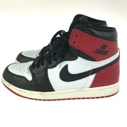 【中古品】【メンズ】 NIKE ナイキ AIR JORDAN 1 RETRO HIGH OG DZ5485-106 エアジョーダン 1 レトロ ハイ スニーカー 靴 160-251201-na-03-tag サイズ：27cm US 9 カラー：WHITE/BLACK-VARSITY RED-SAIL 万代Net店