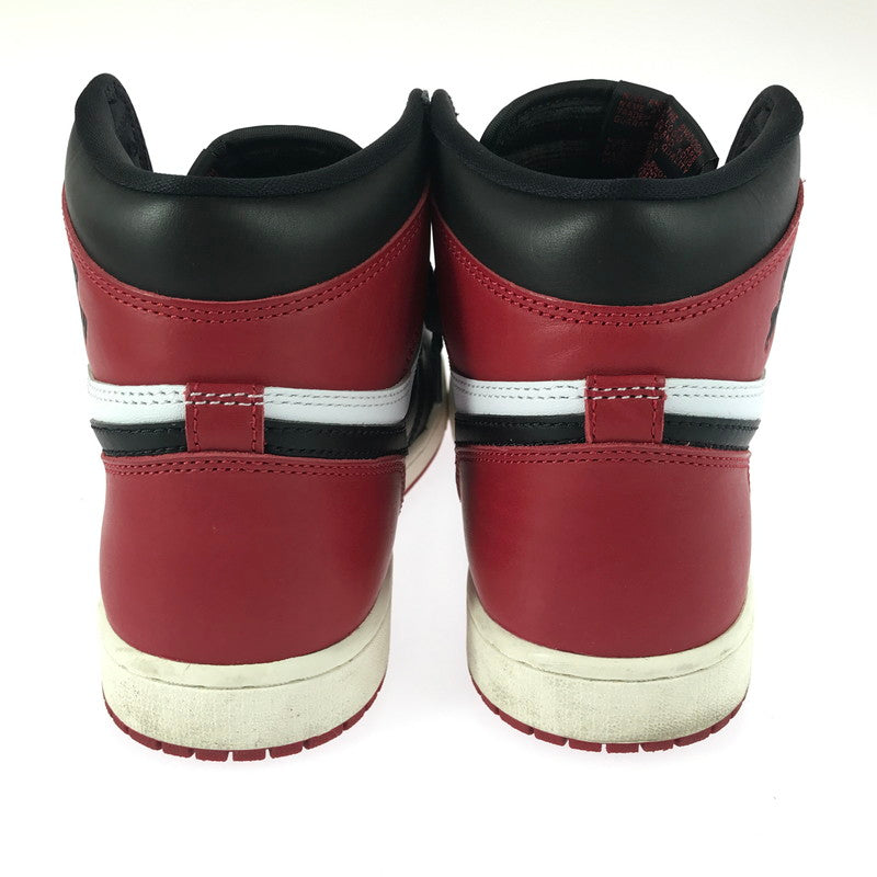 【中古品】【メンズ】 NIKE ナイキ AIR JORDAN 1 RETRO HIGH OG DZ5485-106 エアジョーダン 1 レトロ ハイ スニーカー 靴 160-251201-na-03-tag サイズ：27cm US 9 カラー：WHITE/BLACK-VARSITY RED-SAIL 万代Net店