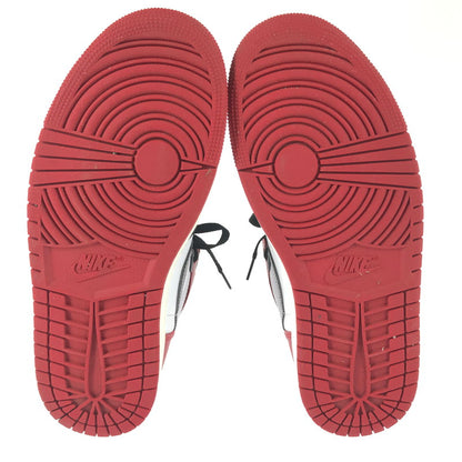 【中古品】【メンズ】 NIKE ナイキ AIR JORDAN 1 RETRO HIGH OG DZ5485-106 エアジョーダン 1 レトロ ハイ スニーカー 靴 160-251201-na-03-tag サイズ：27cm US 9 カラー：WHITE/BLACK-VARSITY RED-SAIL 万代Net店