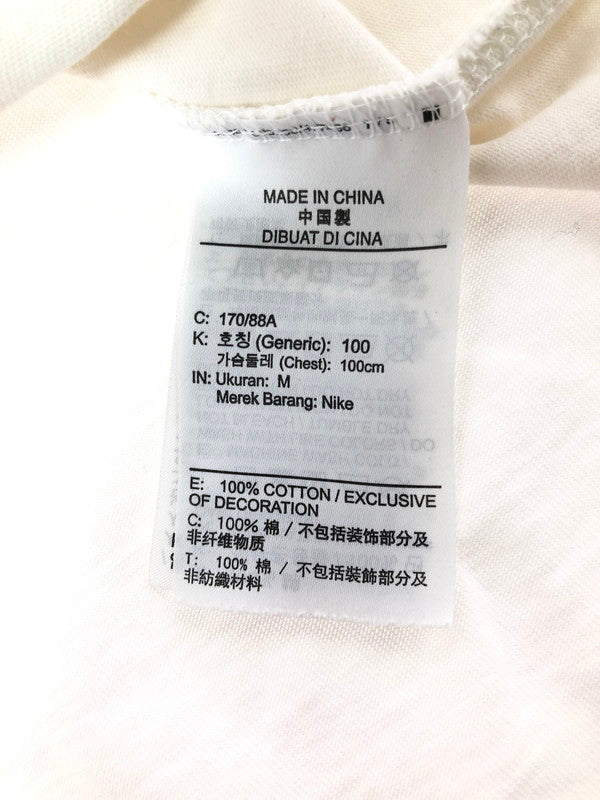 【中古品】【メンズ】 NIKE ナイキ × FRAGMENTS フラグメンツ × TRAVIS SCOTT トラヴィス スコット JORDAN PRINT TEE DJ0619-133 ジョーダン プリント Tシャツ 142-260509-rt-05-tag サイズ：M カラー：ホワイト 万代Net店