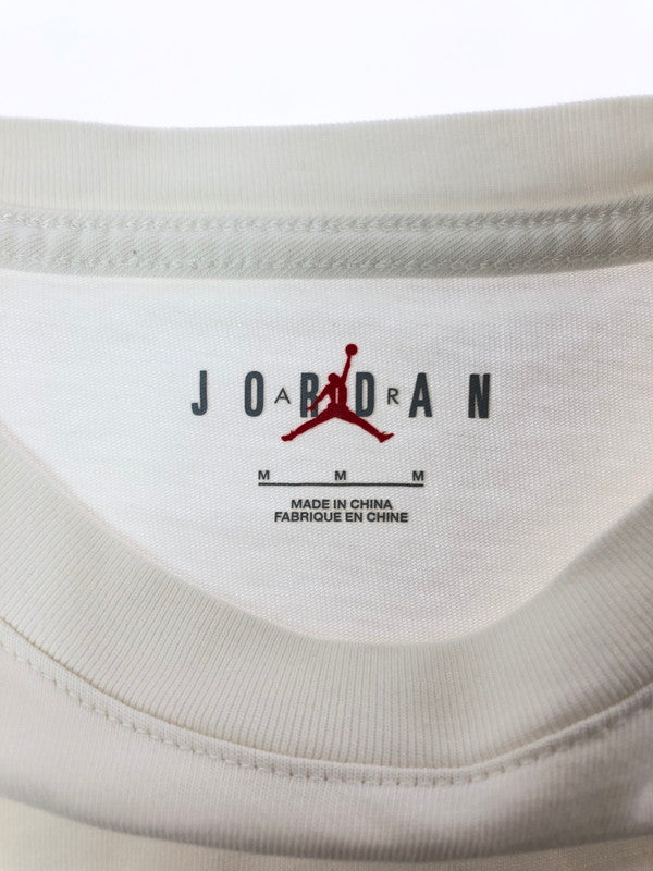 【中古品】【メンズ】 NIKE ナイキ × FRAGMENTS フラグメンツ × TRAVIS SCOTT トラヴィス スコット JORDAN PRINT TEE DJ0619-133 ジョーダン プリント Tシャツ 142-260509-rt-05-tag サイズ：M カラー：ホワイト 万代Net店