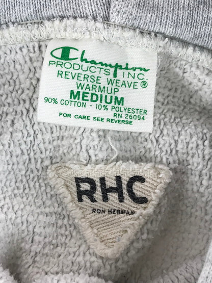 【中古品】【メンズ】 × RHC REVERSE WEAVE HOODIE C8-G111 リバースウィーブ フーディ プルオーバーパーカー 141-251127-rt-04-tag サイズ：M カラー：グレー 万代Net店