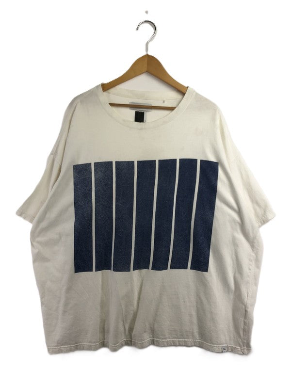 【現状渡し品】【メンズ】 FACETASM ファセッタズム 7 BARS S/S TEE セブン バーズ 半袖Tシャツ トップス 140-260605-rt-04-tagh カラー：ホワイト 万代Net店